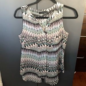Sanctuary patterned blouse size small